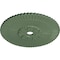 Ekena Millwork Melonie Ceiling Medallion (Fits Canopies up to 6 1/4"), 36 1/4"OD x 1 7/8"P, Athenian Green CM36MEAGF - alternate 3
